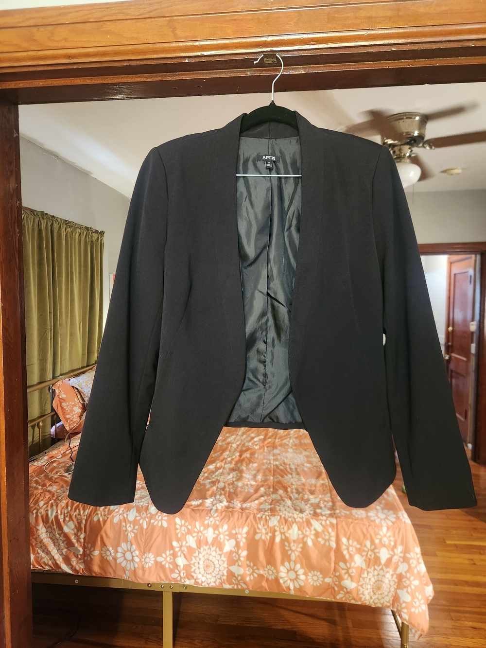 Apt. 9 Black Open-Front Women's Blazer